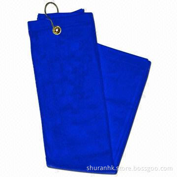 Golf Cotton Multicolor Towel, 100% Cotton